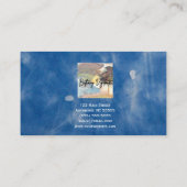 Blue Flower-Visitekaartje Visitekaartje (Achterkant)