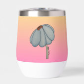 Blue flower with pink background (Avant)