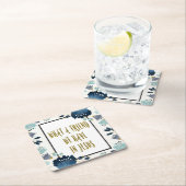 Blue Flowers Hymn Onderzetter (Insitu)