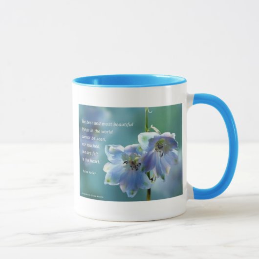 Blue flowers mug mok (Rechts)