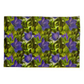Blue Flowers Natuur Art Pattern Kussensloop (Achterkant)