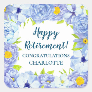 Blue Flowers Retirement Party voor Label