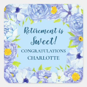 Blue Flowers Retirement Party voor Label