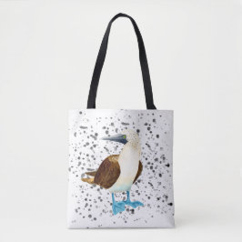 Blue Footed Bird Bobbie Canvas tas