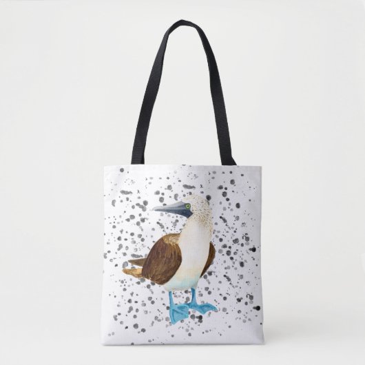 Blue Footed Bird Bobbie Canvas tas (Voorkant)