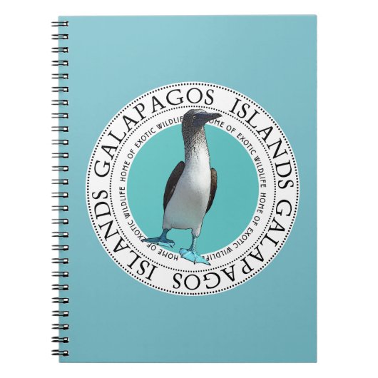 Blue Footed Booby-laptop Notitieboek (Voorkant)