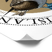 Blue Footed Booby Poster (Hoek)