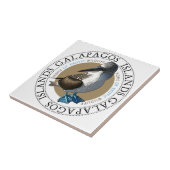 Blue Footed Booby tegel Tegeltje (Zijkant)