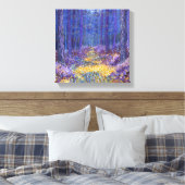 Blue Forest 2 2012 Canvas Afdruk (Insitu (Slaapkamer))