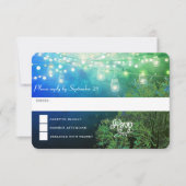 Blue Forest Mason Jar String of Lights RSVP (Voorkant)