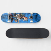 Blue Fox Guitare skateboard (Horz)