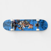 Blue Fox Guitare skateboard (Horz)