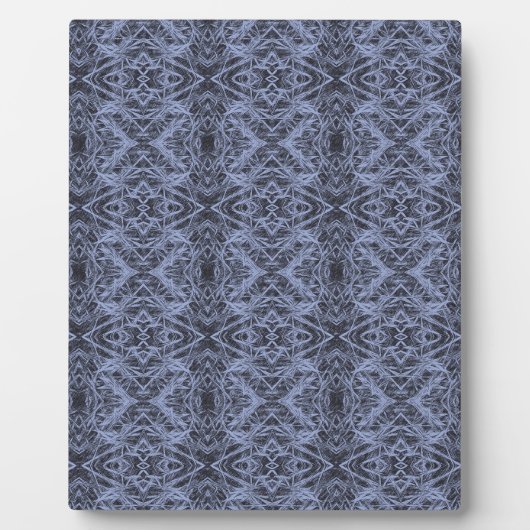 Blue Foxtail Herhaling Fotoplaat (Voorkant)