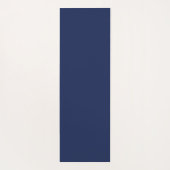 Blue Fractal Monogram Yoga Mat (Achterkant)