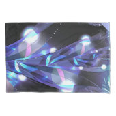 Blue Fractal Oerwoud 3D Kussensloop (Voorkant)