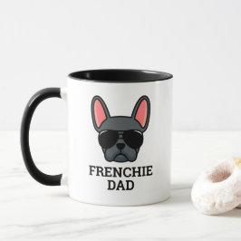 Blue French Bulldog Frenchie Dog Dad Mok