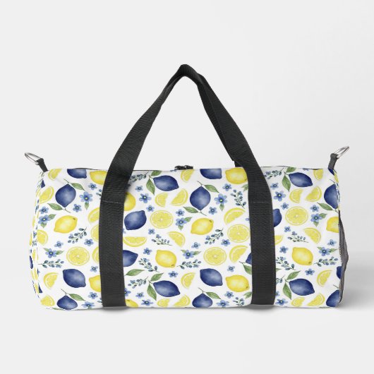 Blue French Country Lemon Pattern  Plunjezak (Voorkant)