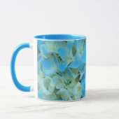 Blue French Hydrangea Floral Mok (Links)