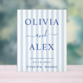 Blue French Personalized Wedding (Neutre)