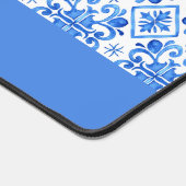 Blue French Toile Pattern Name (Coin)