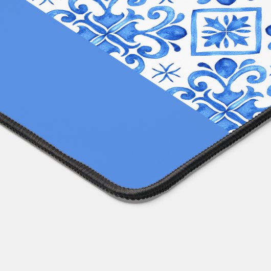 Blue French Toile Pattern Name (Coin)