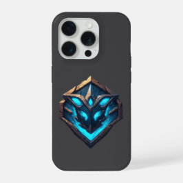 Blue Frost Rune Emblem iPhone 15 Pro Hoesje