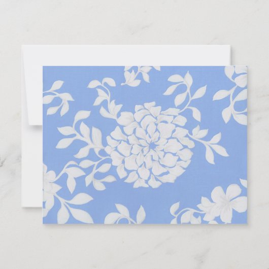 Blue Funeral Merci note (Dos)