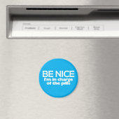 Blue Funny Nurse Magnet (In Situ (Lave-vaisselle))