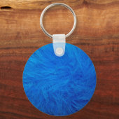 Blue Fur Sleutelhanger (Voorkant)
