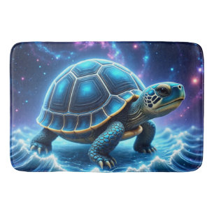 Blue Galactic Zee Turtle Badmat