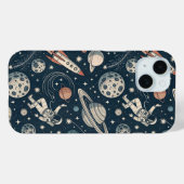 Blue Galaxy Adventure Case-Mate iPhone Case (Achterkant (horizontaal))