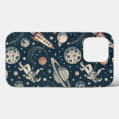 Blue Galaxy Adventure Case-Mate iPhone Case (Achterkant (horizontaal))