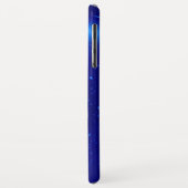 Blue Galaxy Case-Mate iPhone Case (Achterkant/links)