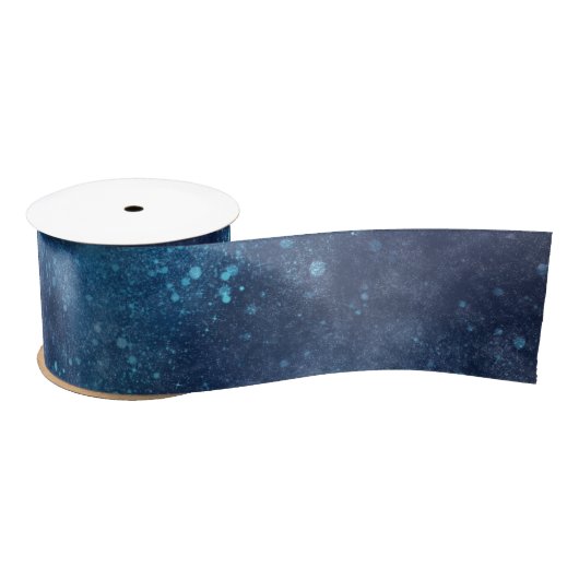 Blue Galaxy Sparkle Abstract Lint (Spoel)