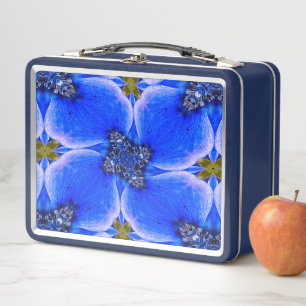 Blue Garden Anemone Pattern