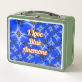 Blue Garden Anemone Pattern (Voorkant)