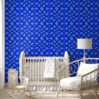 Blue Garden Anemone Pattern