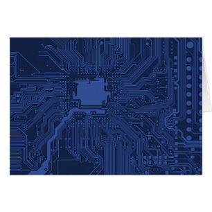 Blue Geek Motherboard Patroon