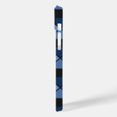 Blue Geometric Gift Phone / iPad case (Achterkant / Links)