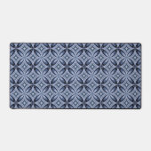 Blue Geometric Pattern Retro Style (Recto)