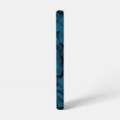 Blue Geometric Polygons Galaxy S22 Hoesjes Samsung Galaxy Hoesje (Linkerkant)