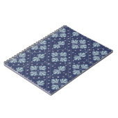 Blue Geometric shapes Pattern Notitieboek (Linkerzijde)