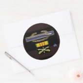 Blue Ghost Blues CIB Ronde Sticker (Envelop)