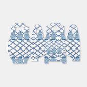 Blue Ginger Jar Jars Ribbon Party Favor Box Bedankdoosjes (Uitgevouwen)