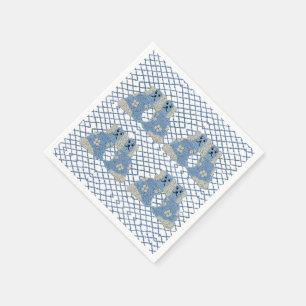 Blue Ginger Jars Staffordshire Dogs Servet