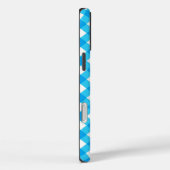 Blue Gingham Pattern Case-Mate iPhone Case (Achterkant / Rechts)