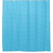 Blue Gingham Pattern Douchegordijn (Voorkant)