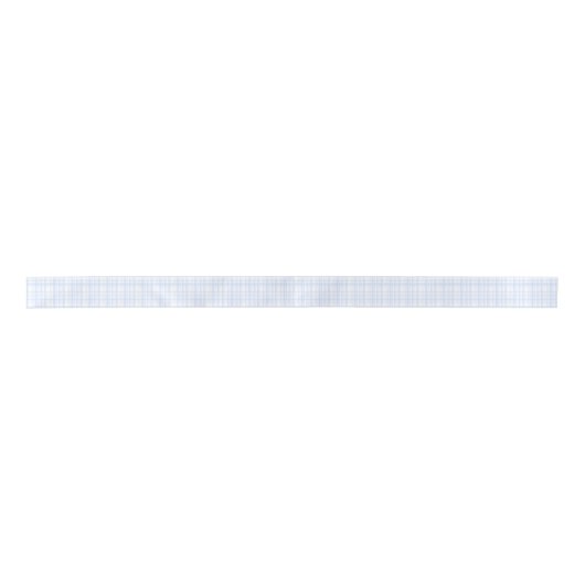 Blue Gingham Satin Ribbon Lint (Voorkant)