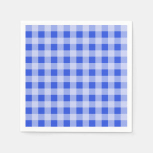 Blue Gingham Servet