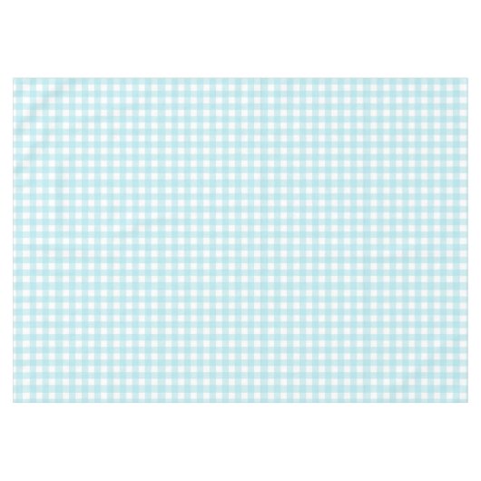 Blue Gingham Tafelkleed (Voorkant (Horizontaal))